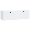 vidaXL N&aacute;stěnn&aacute; TV skř&iacute;ň 98 x 31 x 30 cm B&iacute;l&aacute; Kompozitn&iacute; dřevo