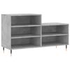 vidaXL Botn&iacute;k betonově &scaron;ed&yacute; 102x36x60 cm kompozitn&iacute; dřevo
