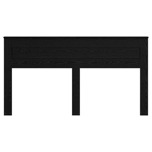 vidaXL Čelo postele Čern&yacute; dub 200 cm Kompozitn&iacute; dřevo