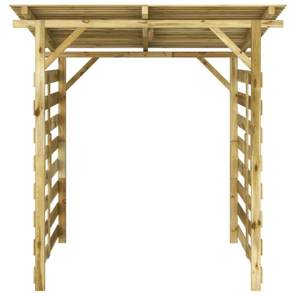 vidaXL Zahradn&iacute; kůlna na dř&iacute;v&iacute; impregnovan&aacute; borovice