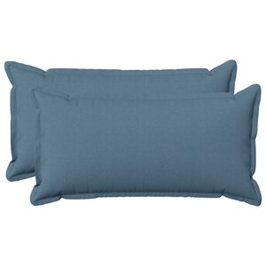 vidaXL Povlak na pol&scaron;t&aacute;ř 2 pcs HOUTEN Modr&aacute; dž&iacute;novina 40 x 80 cm