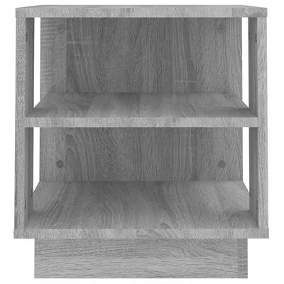 vidaXL Konferenční stolek šedý sonoma 40 x 40 x 43 cm kompozitní dřevo