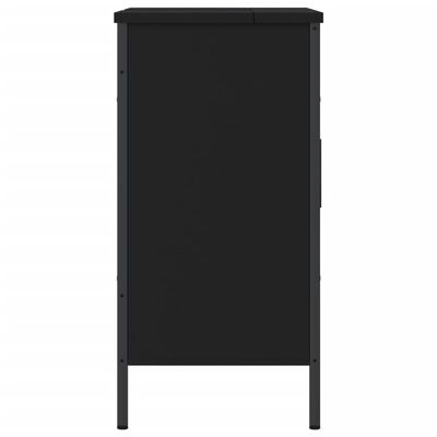 vidaXL Koupelnová skříňka pod umyvadlo černá 60x30x60 cm kompozit