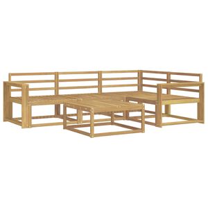 vidaXL Venkovn&iacute; pohovkov&aacute; souprava 5 pcs B&iacute;l&aacute; 79 x 79 x 37 cm
