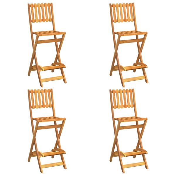 vidaXL 5d&iacute;ln&yacute; zahradn&iacute; barov&yacute; set masivn&iacute; ak&aacute;ciov&eacute; dřevo