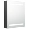 vidaXL LED koupelnov&aacute; skř&iacute;ňka se zrcadlem &scaron;ed&aacute; 50 x 14 x 60 cm