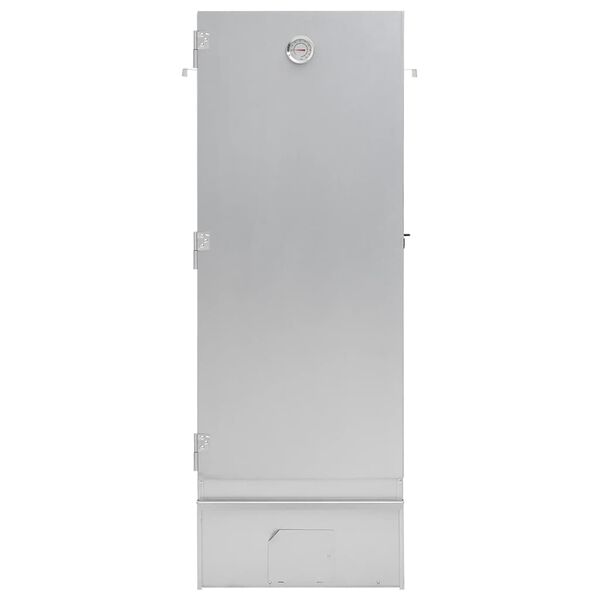 vidaXL Grilovac&iacute; trouba / ud&iacute;rna s gener&aacute;torem kouře pozinkovan&aacute; ocel