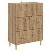 vidaXL Skř&iacute;ň se z&aacute;suvkami 66 x 34,5 x 90 cm Kompozitn&iacute; dřevo