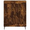 vidaXL Skříň highboard kouřový dub 69,5 x 34 x 180 cm kompozitní dřevo