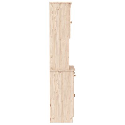 vidaXL Kredenc ALTA 77 x 35 x 165 cm masivní borové dřevo