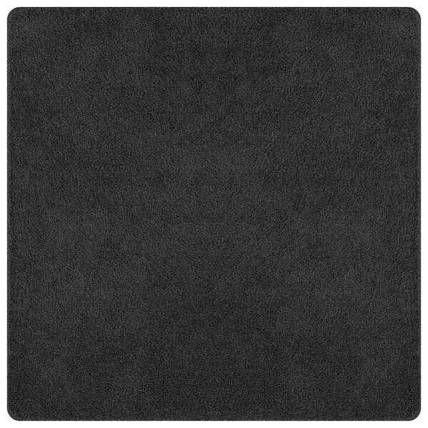 vidaXL Protiskluzov&yacute; Shaggy koberec Tmavě &scaron;ed&aacute; 160 x 160 cm PP