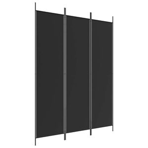 vidaXL 3d&iacute;ln&yacute; parav&aacute;n b&iacute;l&yacute; 150x200 cm textil
