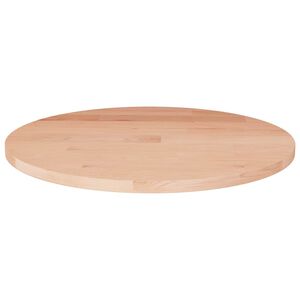 vidaXL Kulat&aacute; stoln&iacute; deska &Oslash;30x1,5 cm masivn&iacute; dub bez povrchov&eacute; &uacute;pravy