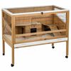 Kerbl Kotec pro mal&eacute; zv&iacute;ře Indoor Deluxe 115x60x92,5 cm dřevo 82725
