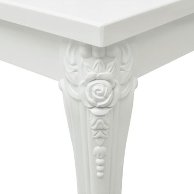 vidaXL Konferenční stolek lesklý bílý 100x50x42 cm kompozitní dřevo