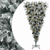 vidaXL Uměl&yacute; v&aacute;nočn&iacute; stromek s obr&aacute;cen&yacute;mi větvemi 150 cm 150 LED