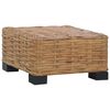 vidaXL Konferenčn&iacute; stolek 47 x 47 x 28 cm př&iacute;rodn&iacute; ratan
