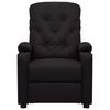 vidaXL Elektrick&eacute; mas&aacute;žn&iacute; křeslo čern&eacute; uměl&aacute; kůže