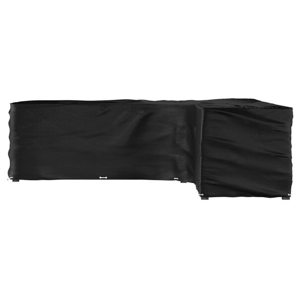 vidaXL Plachta na zahradní nábytek tvar L 20 oček 300 x 300 x 90 cm