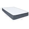 vidaXL Matrace na postel boxspring 200 x 140 x 20 cm