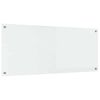 vidaXL Kuchyňská zástěna Transparentní 120 x 50 x 0.6 cm tvrzené sklo