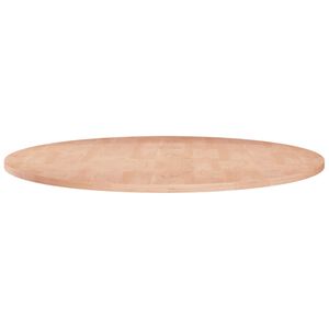 vidaXL Kulat&aacute; stoln&iacute; deska &Oslash;60x1,5 cm masivn&iacute; dub bez povrchov&eacute; &uacute;pravy
