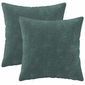 vidaXL Povlak na pol&scaron;t&aacute;ř 2 pcs HEERLEN Mořsky modr&aacute; 30 x 30 cm
