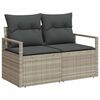 vidaXL Zahradn&iacute; sofa s pol&scaron;t&aacute;řem 120 x 62 x 69 cm polyratan