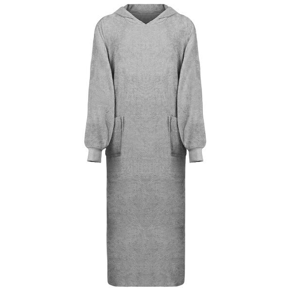 vidaXL Mikina s kapuc&iacute; KINN &Scaron;ed&aacute; XXL Bavlna