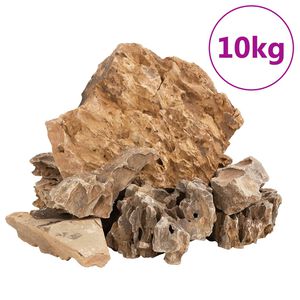 vidaXL Drač&iacute; kameny 10 kg hněd&eacute; 5&ndash;30 cm