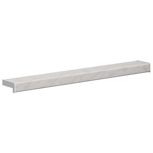 vidaXL Parapet okna Mramorov&yacute; text -enure 80 x 10 x 4,5 cm PVC