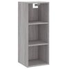 vidaXL Skř&iacute;ň highboard &scaron;ed&aacute; sonoma 34,5 x 34 x 180 cm kompozitn&iacute; dřevo
