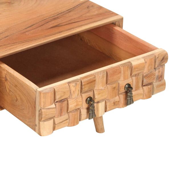 vidaXL Konferenčn&iacute; stolek 110 x 50 x 35 cm masivn&iacute; ak&aacute;ciov&eacute; dřevo