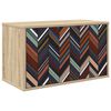 vidaXL N&aacute;stěnn&aacute; TV skř&iacute;ň OMMEN 69 x 33 x 40 cm Dub sonoma