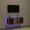 vidaXL TV wall cabinet Star&eacute; dřevo 80 x 35 x 31 cm kompozitn&iacute; dřevo