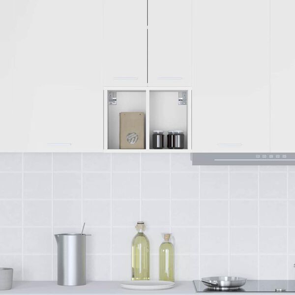 vidaXL Z&aacute;věsn&aacute; skř&iacute;ňka B&iacute;l&aacute; 30 x 29,5 x 40 cm kompozitn&iacute; dřevo