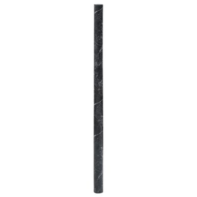 vidaXL Tapety na nábytek samolepicí mramorově černé 90 x 500 cm PVC