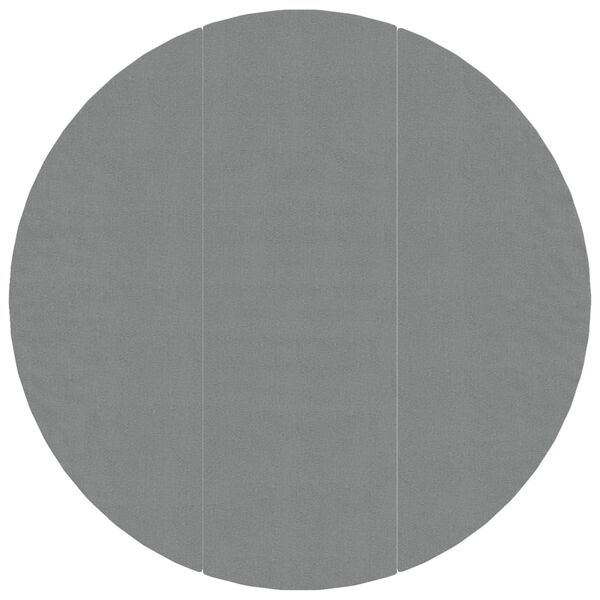 vidaXL Podložka pod bazén světle šedá Ø396 cm polyesterová geotextilie