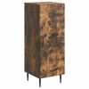 vidaXL Serv&iacute;rovac&iacute; skř&iacute;ň Kouřov&yacute; dub 33 x 34,5 x 89,5 cm