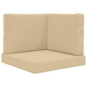 vidaXL Venkovn&iacute; pol&scaron;t&aacute;ř na pohovku Polyester B&eacute;žov&aacute; 60 x 60 cm