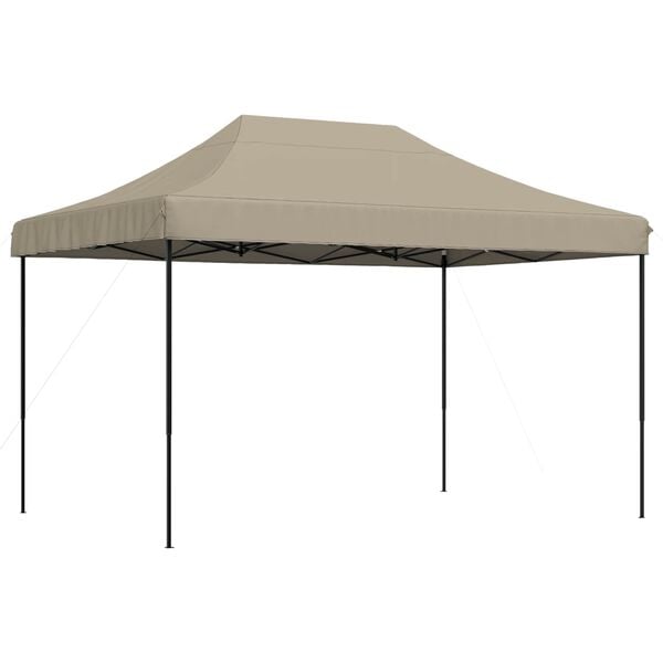 vidaXL Party Stan Taupe 279 x 410 x 315 cm Oxford l&aacute;tka