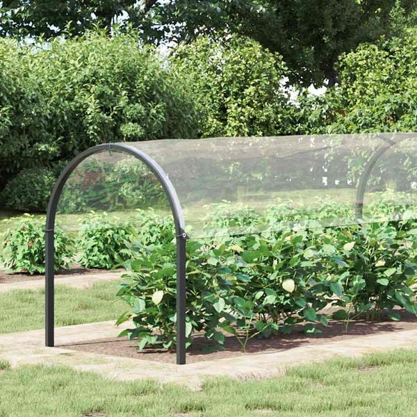 vidaXL Čir&aacute; plachta s oky 2x8 m PVC