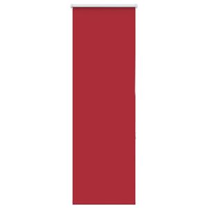 vidaXL Roleta zatemňovac&iacute; červen&aacute; &scaron;&iacute;řka l&aacute;tky 55,7 cm polyester