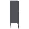 vidaXL Skř&iacute;ň highboard antracitov&aacute; 68x39x123 cm ocel
