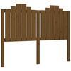 vidaXL R&aacute;m postele s čelem medově hněd&yacute; 140 x 190 cm masivn&iacute; dřevo