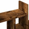 vidaXL Stoln&iacute; organiz&eacute;r kouřov&yacute; dub 34,5x15,5x35,5 cm kompozitn&iacute; dřevo