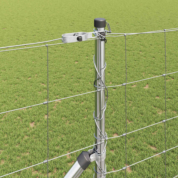 vidaXL Plotov&yacute; sloupek. Pozinkovan&yacute; 50 x 1,4 m Ocel