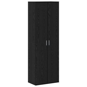 vidaXL Highboard Čern&yacute; dub 60 x 35 x 180 cm Kompozitn&iacute; dřevo