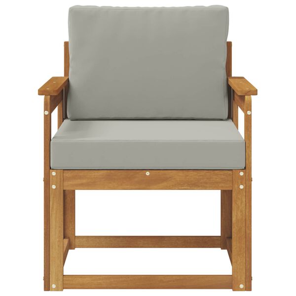 vidaXL Venkovn&iacute; pohovka Masivn&iacute; ak&aacute;ciov&eacute; dřevo a polyester