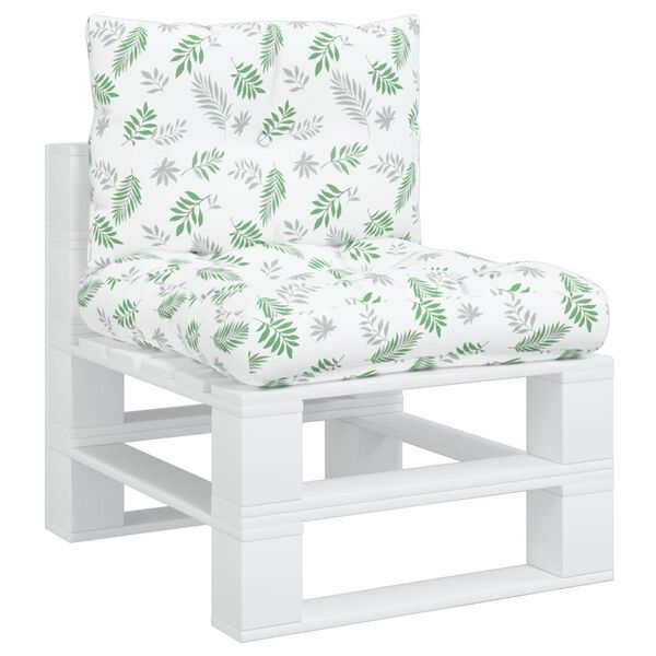 vidaXL Podu&scaron;ky na n&aacute;bytek z palet 2 ks vzor listů oxford